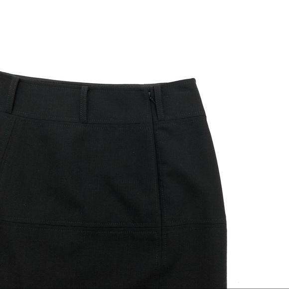 Tory Burch Black Wool Pencil Skirt - Picture 5 of 6
